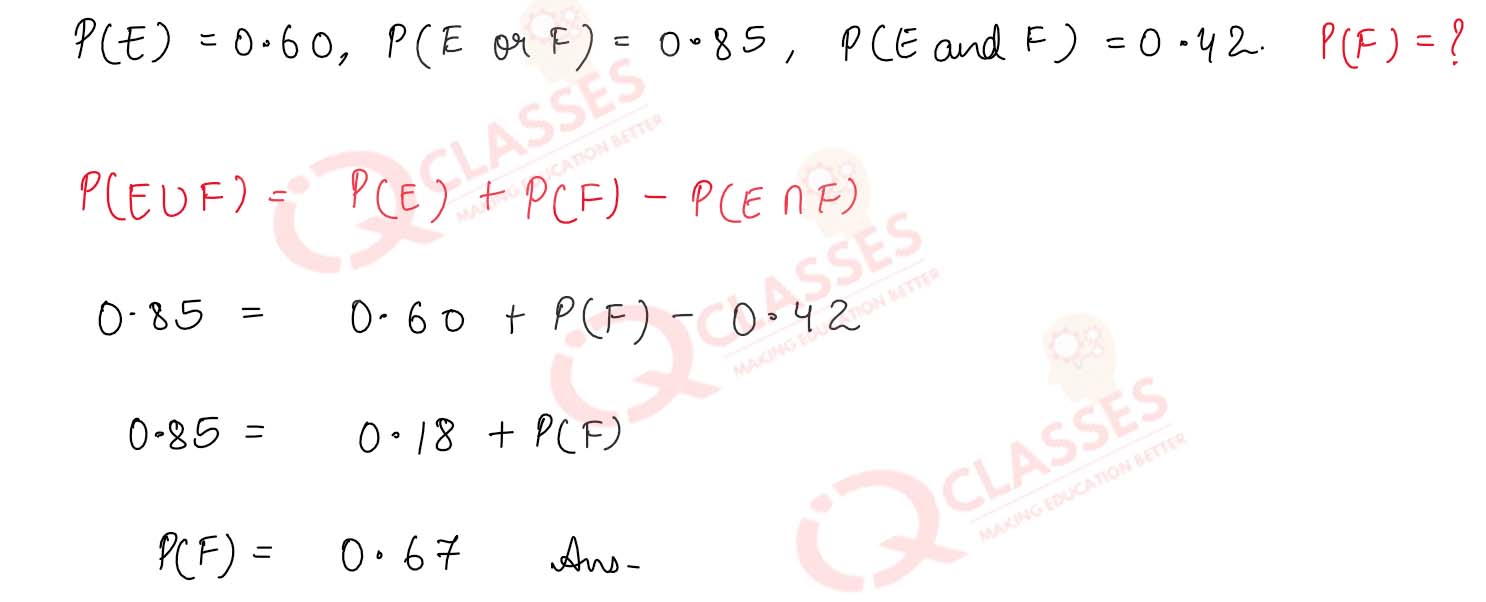 Class12 ISC Maths Chapter Probability Exercise10-1